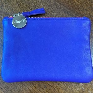 Clare V. Coin Clutch Purple